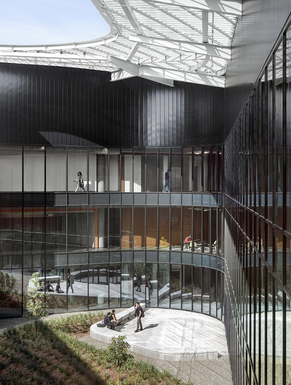 student services building by co architects