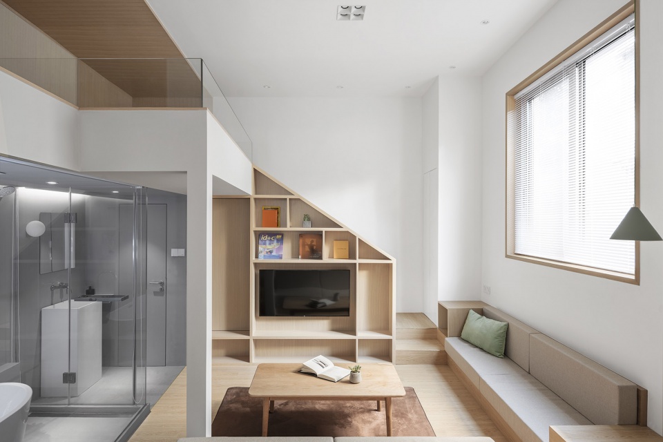yard apartment china by qisi design