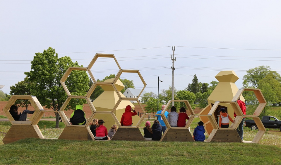 Urban Beehive Project by Nine Yards Studio