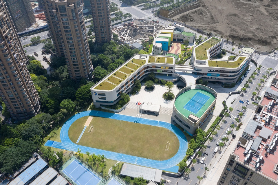 hangzhou shengli elementary school new city campus and kindergartens affiliated china by uad