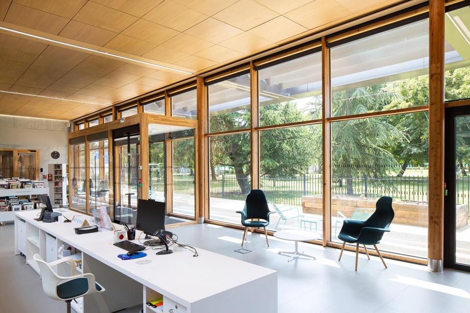 pierre veilletet library in bordeaux cauderan by atelier darchitecture king kong