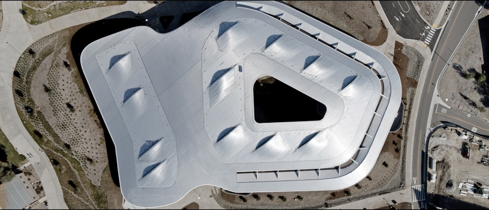 student services building by co architects