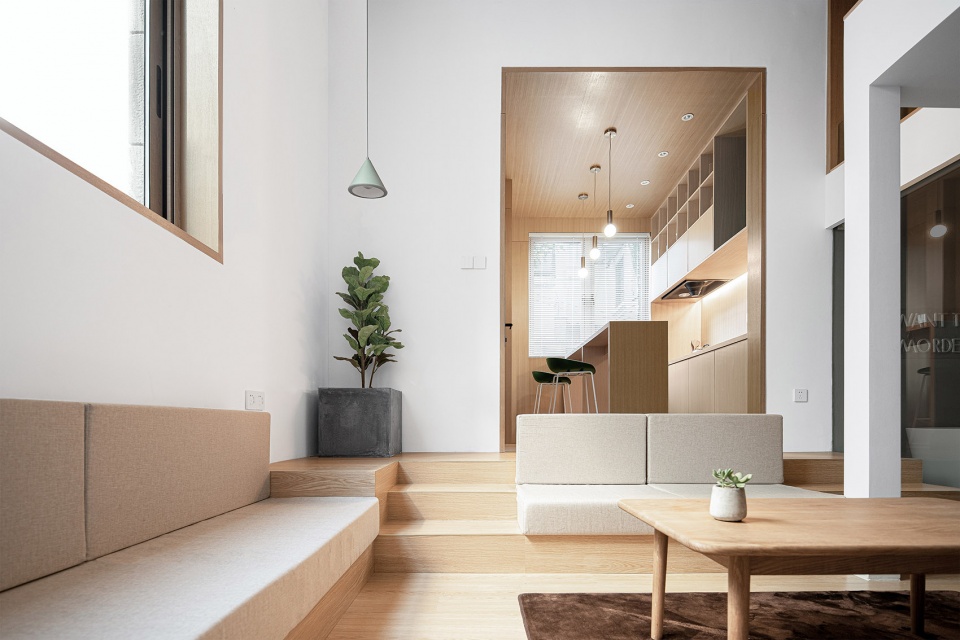 yard apartment china by qisi design