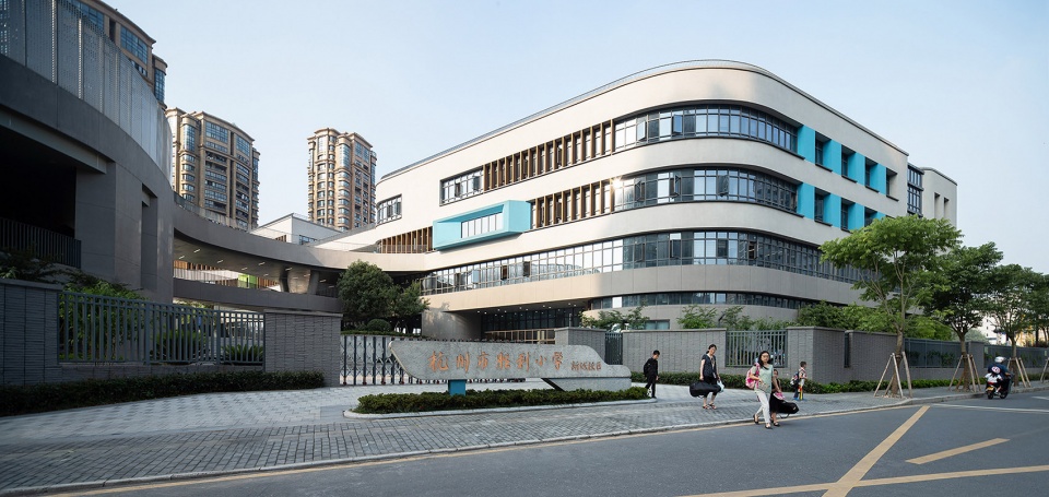 hangzhou shengli elementary school new city campus and kindergartens affiliated china by uad