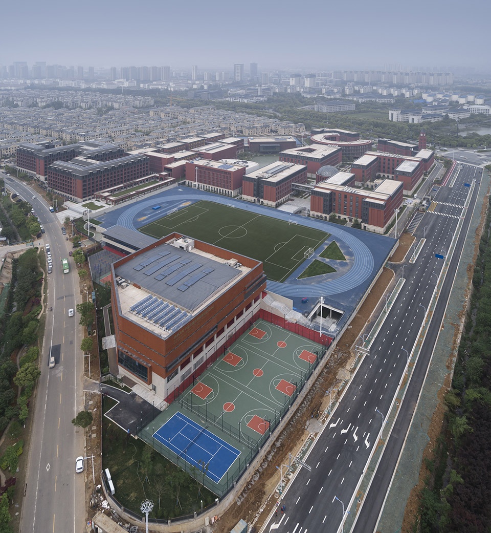 nanjing foreign language school fangshan campus china by gla design