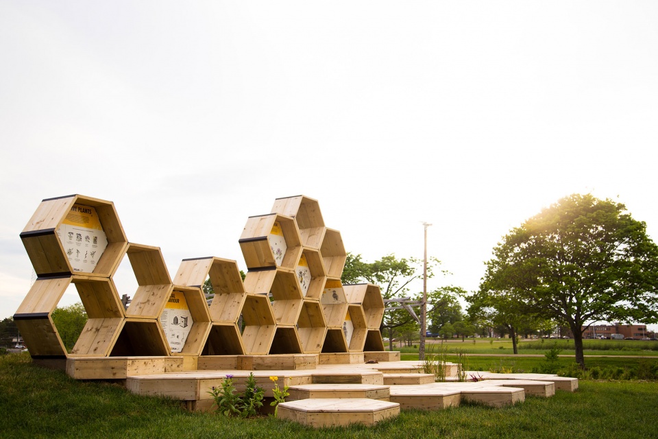 Urban Beehive Project by Nine Yards Studio