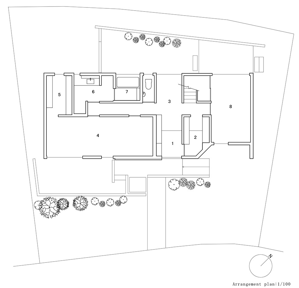 yasu house by hearth architects