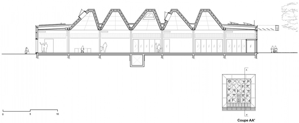 pierre veilletet library in bordeaux cauderan by atelier darchitecture king kong