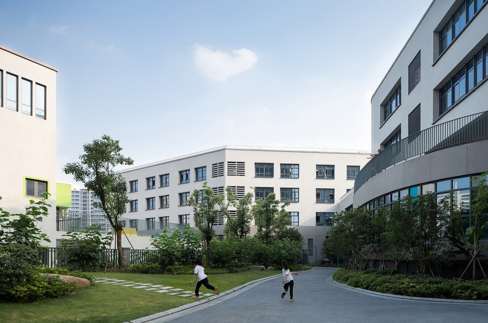 hangzhou shengli elementary school new city campus and kindergartens affiliated china by uad