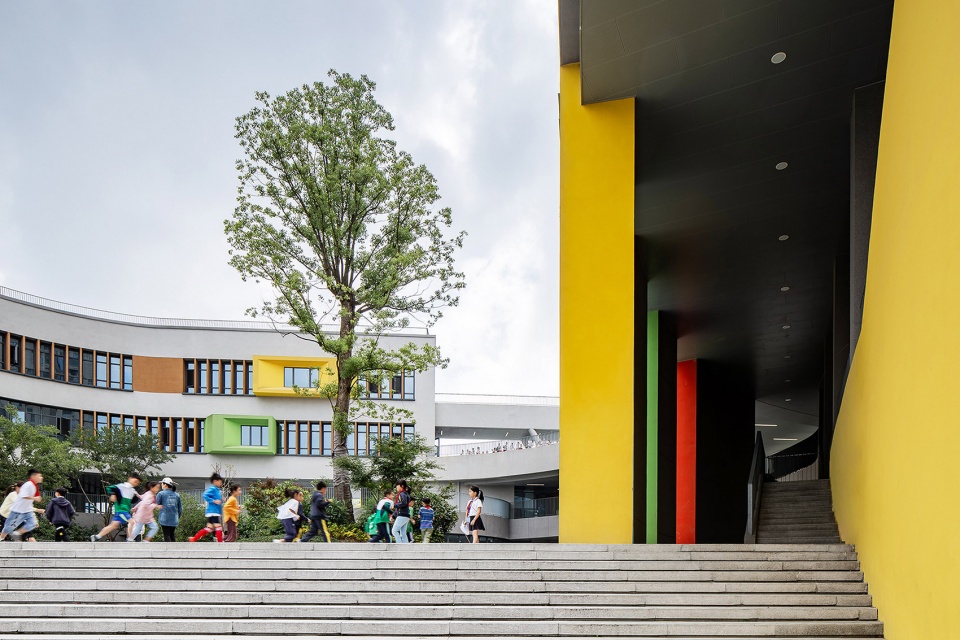 hangzhou shengli elementary school new city campus and kindergartens affiliated china by uad