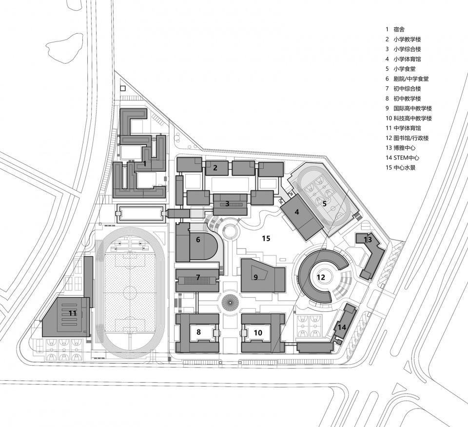 nanjing foreign language school fangshan campus china by gla design