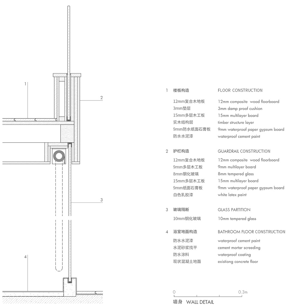 yard apartment china by qisi design