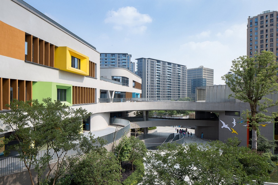 hangzhou shengli elementary school new city campus and kindergartens affiliated china by uad