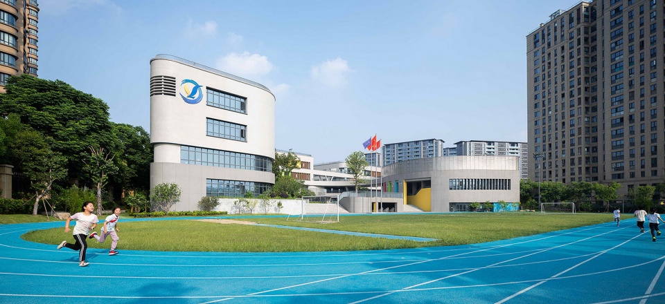 hangzhou shengli elementary school new city campus and kindergartens affiliated china by uad