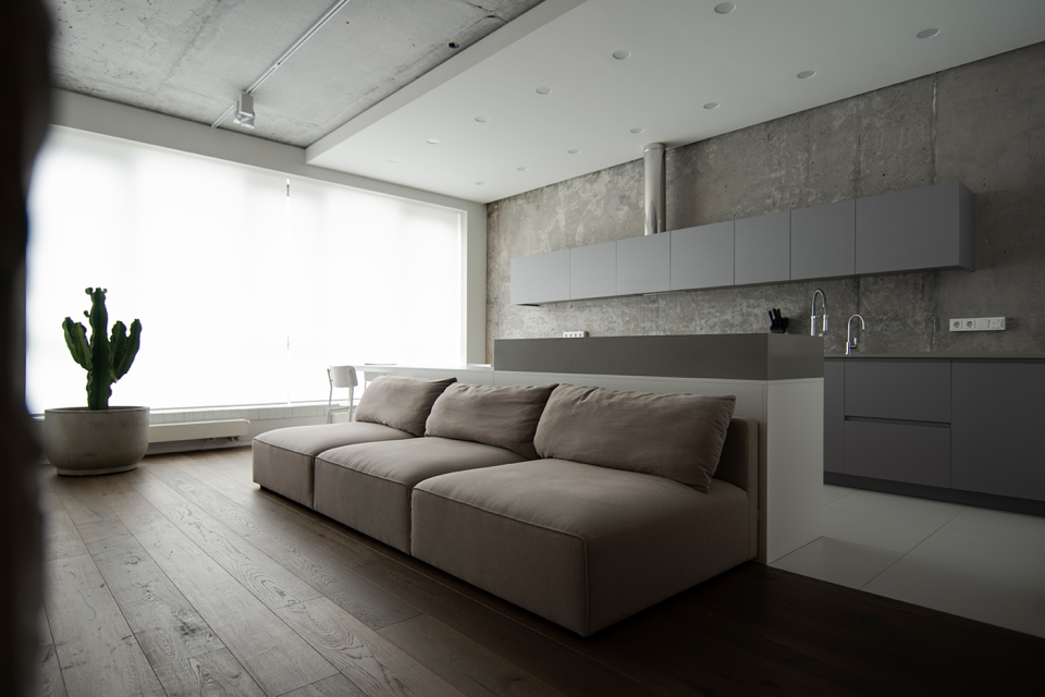 polotno apartment by sergey makhno