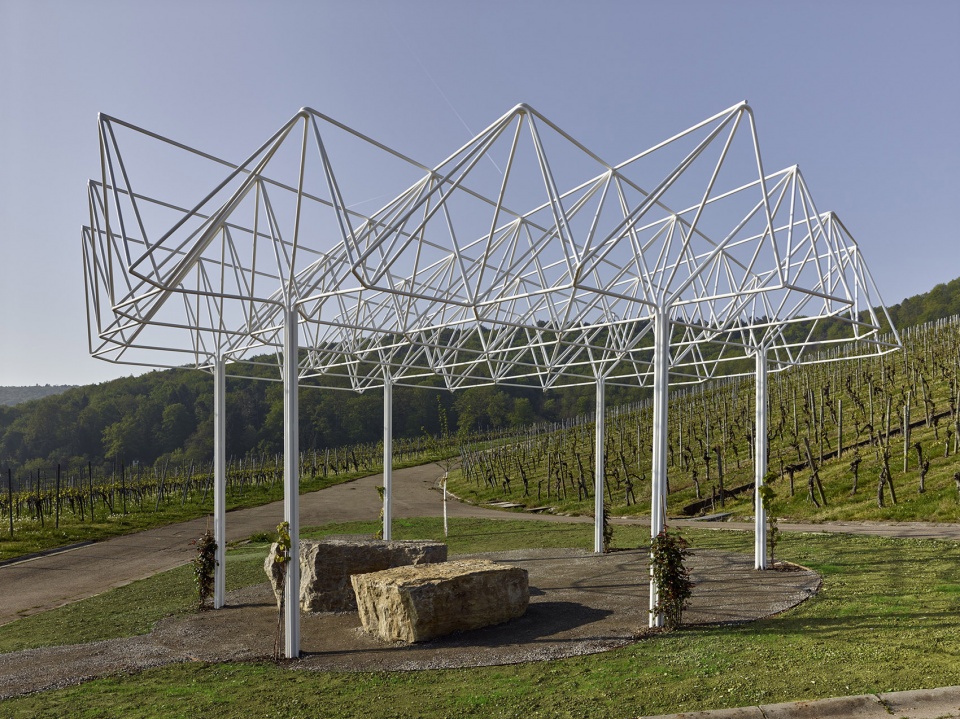 belvedere a pavilion in fellbach for the remstal gartenschau 2019 by barkow leibinger