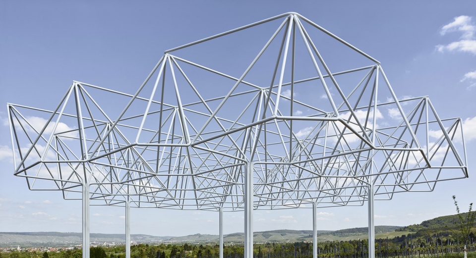 belvedere a pavilion in fellbach for the remstal gartenschau 2019 by barkow leibinger