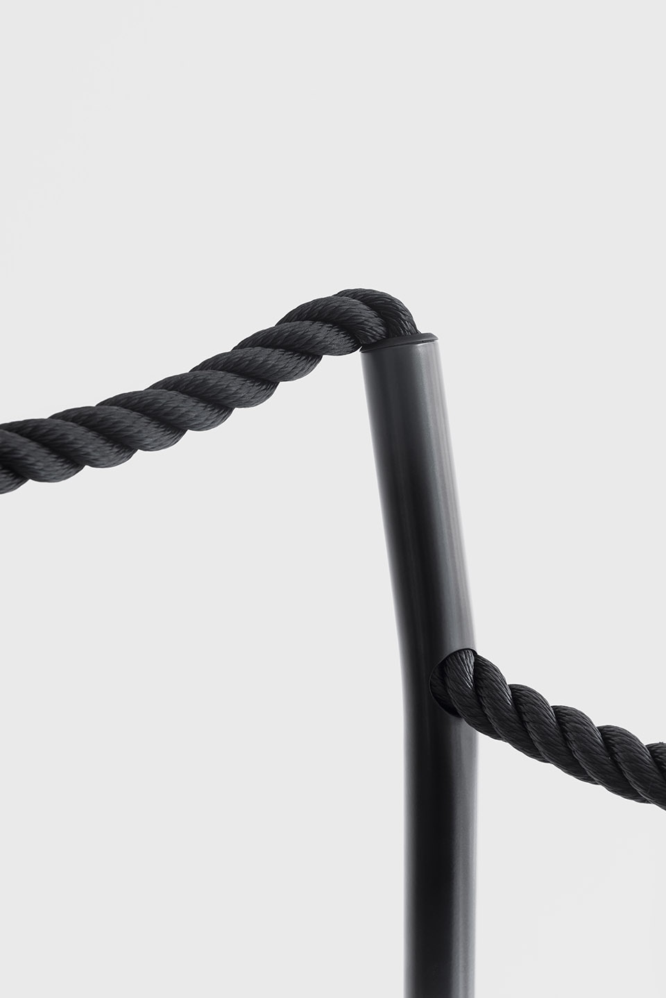 artek rope chair and tupla wall hook by ronan erwan bouroullec