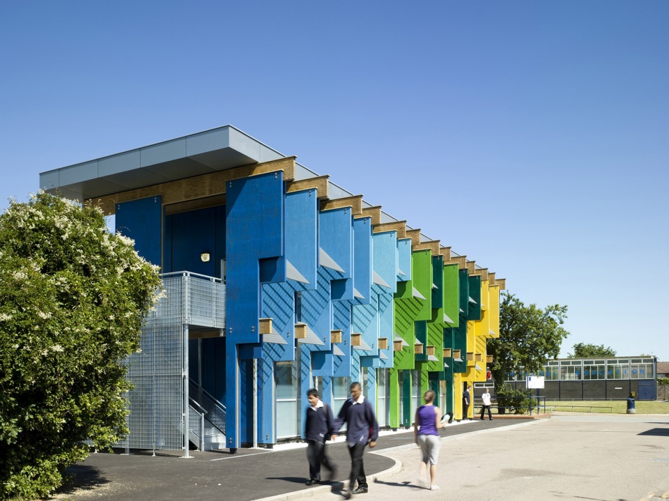 rivers academy new library building by jonathan clark architects