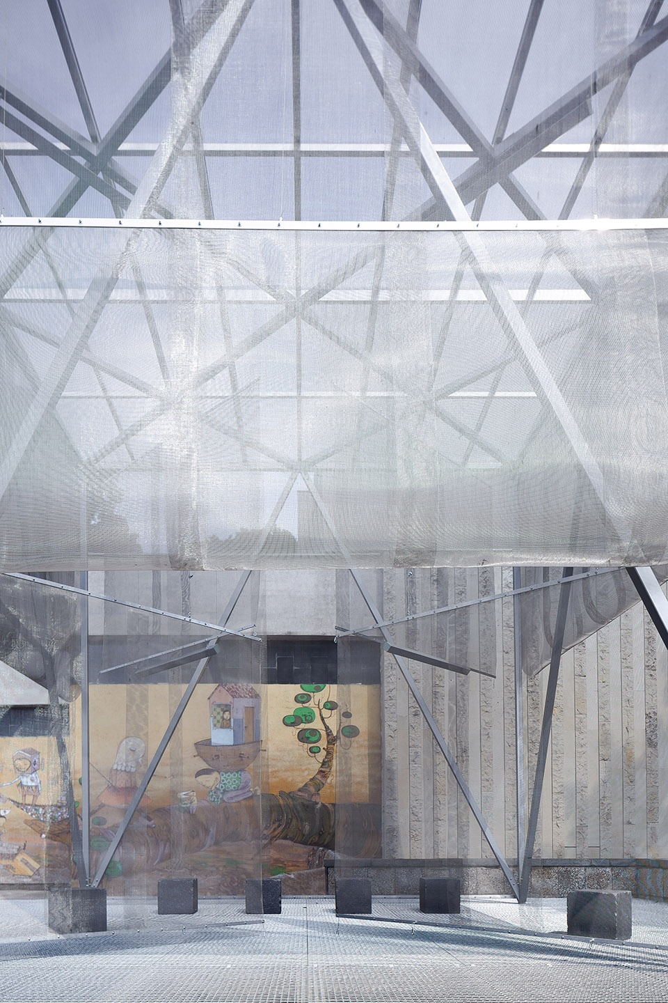 gallery without walls by office de architectura