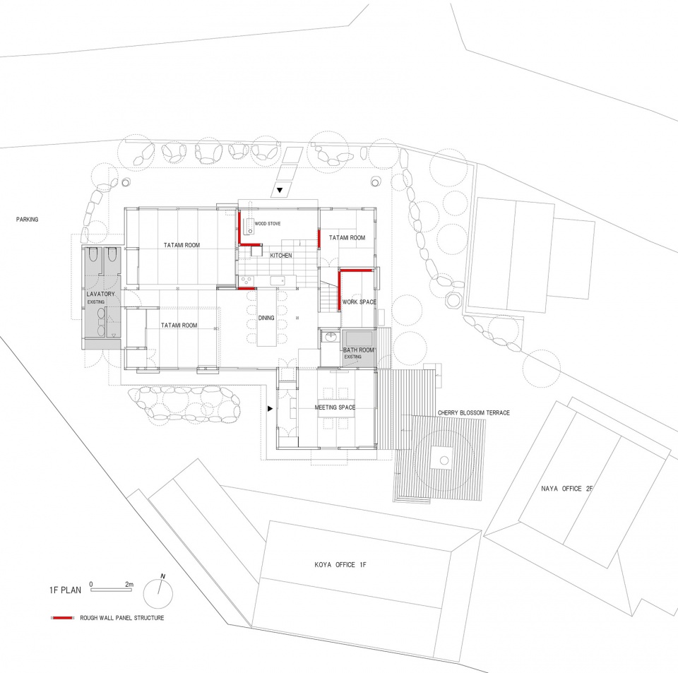 sansan kamiyama lab omoya by shushi architects
