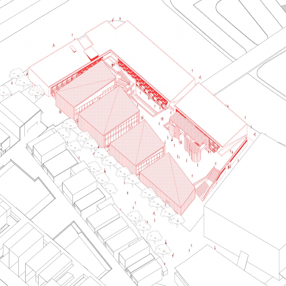 shenzhen international art design center iadc art arcade china by tanghua architect associates