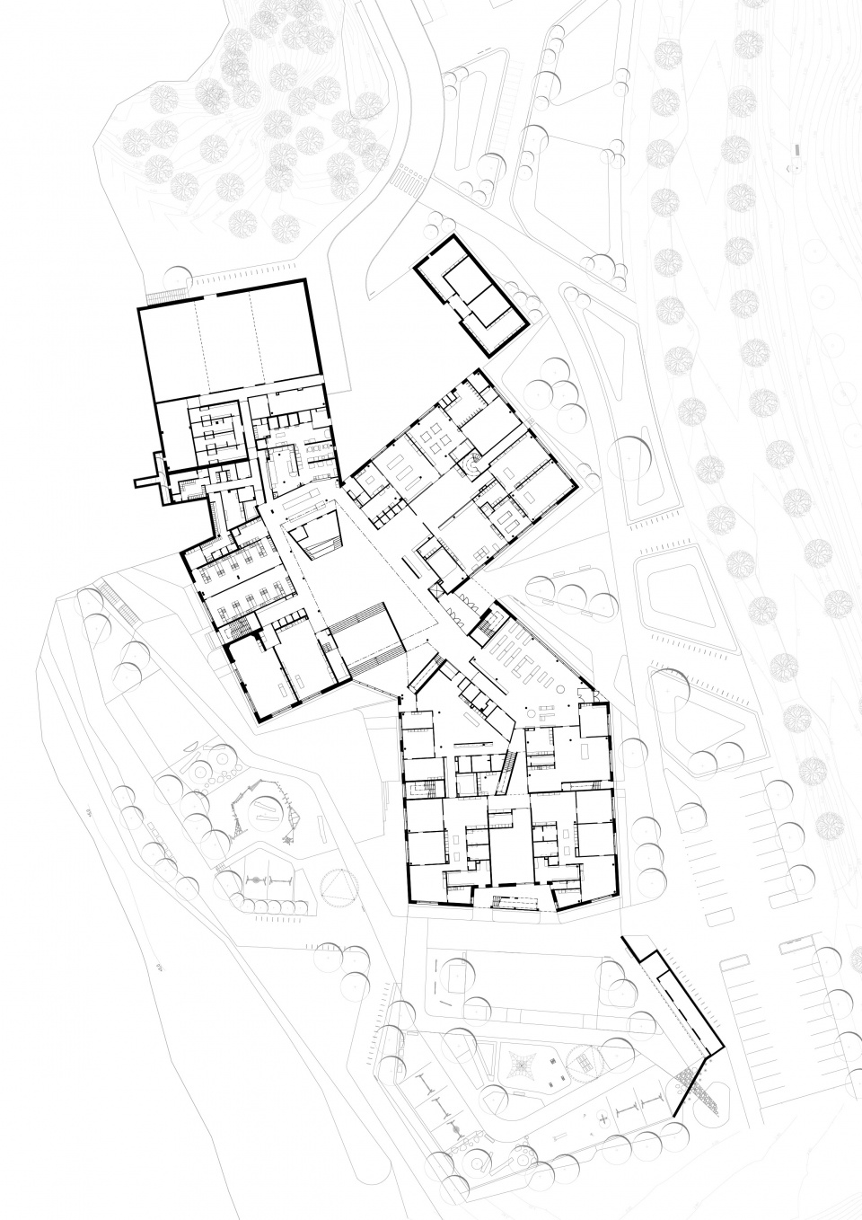 syvalahti education centre by verstas architects