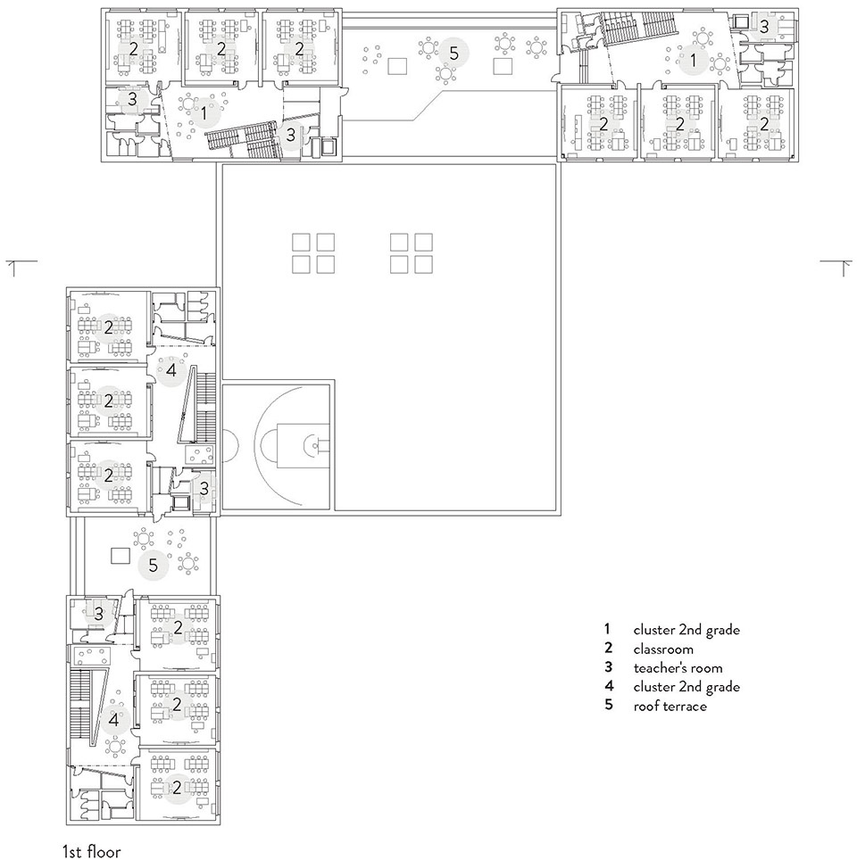 elementary school amos for psary and dolni jircany by soa architekti