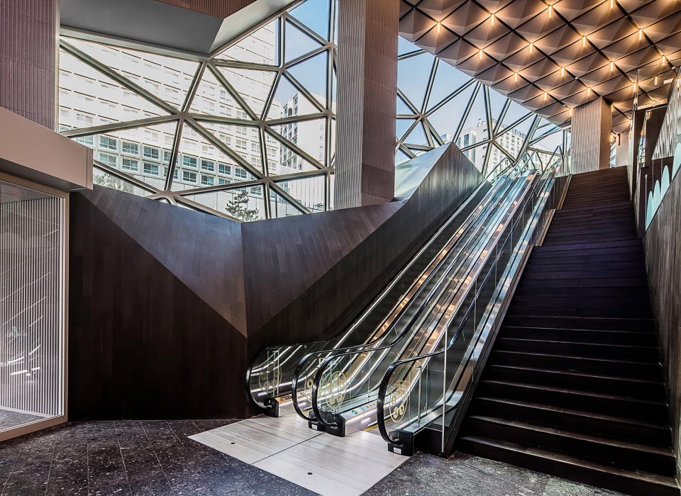 galleria gwanggyo by oma