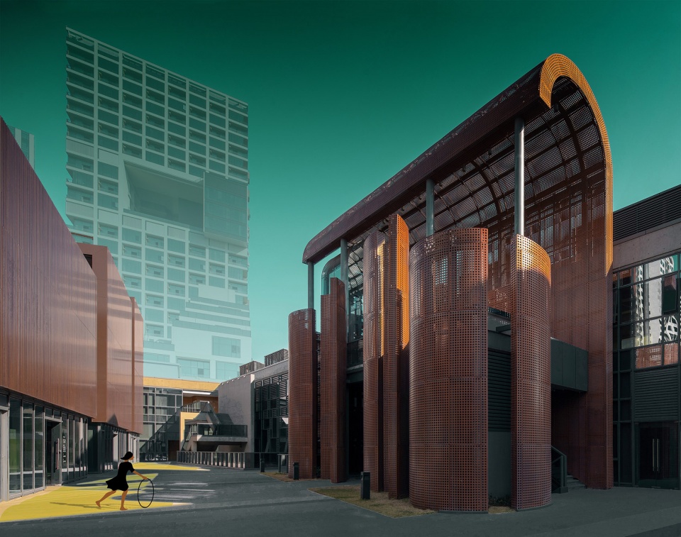 shenzhen international art design center iadc art arcade china by tanghua architect associates
