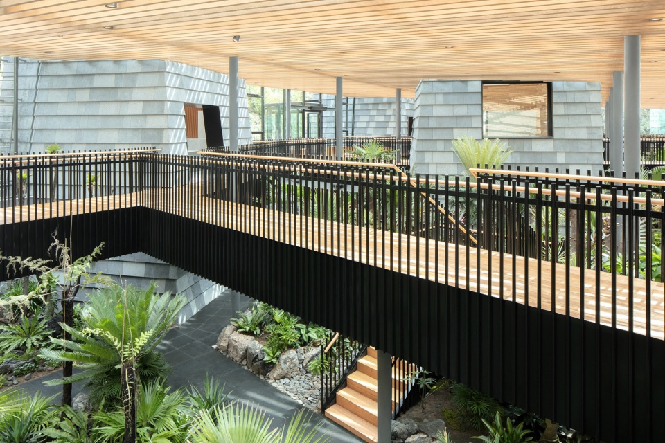 forest valley hot spring center china by blue architecture studio