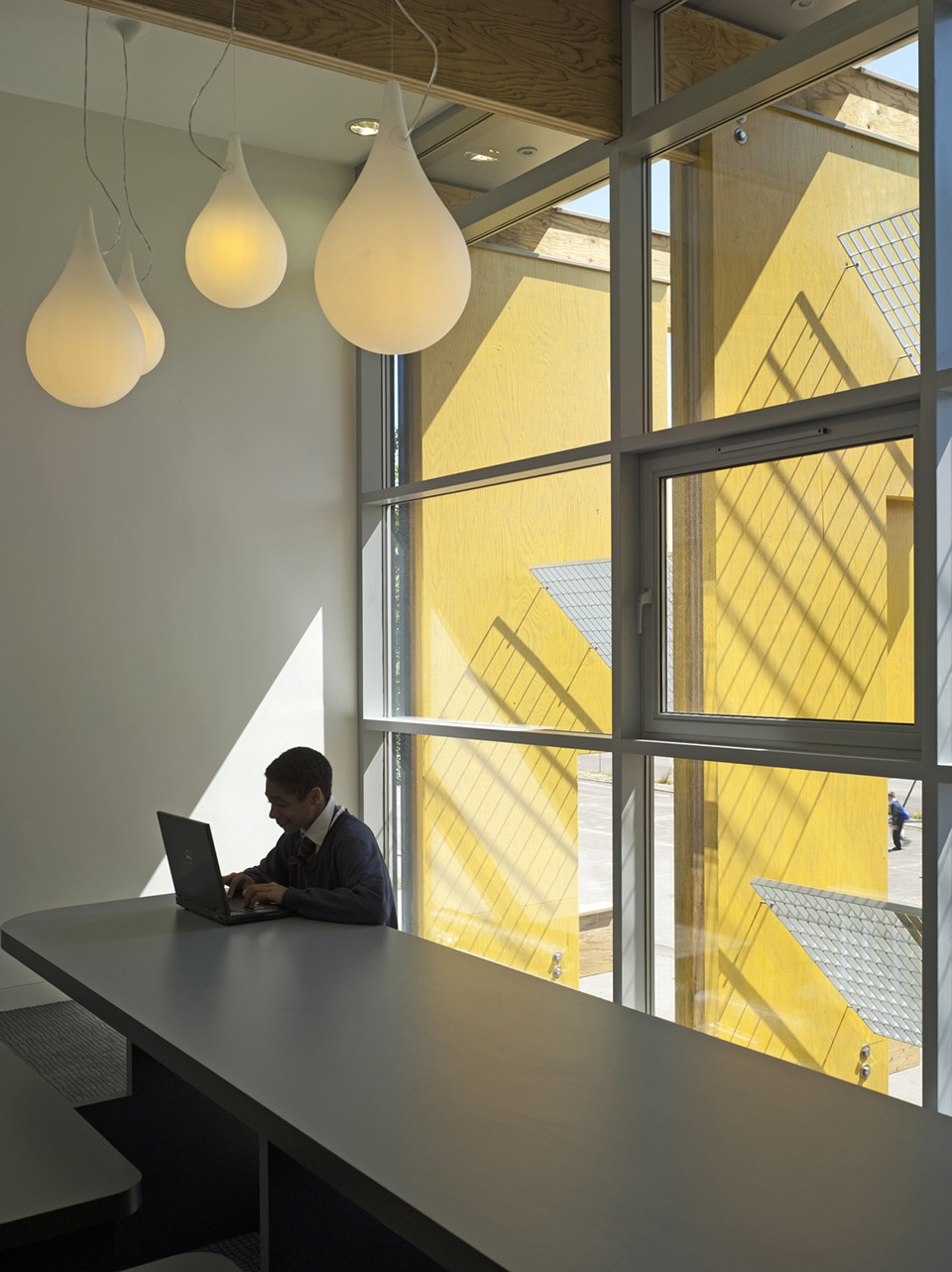 rivers academy new library building by jonathan clark architects