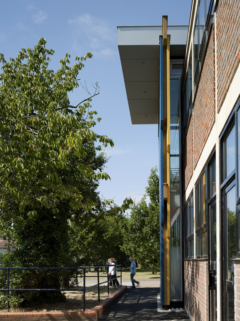 rivers academy new library building by jonathan clark architects
