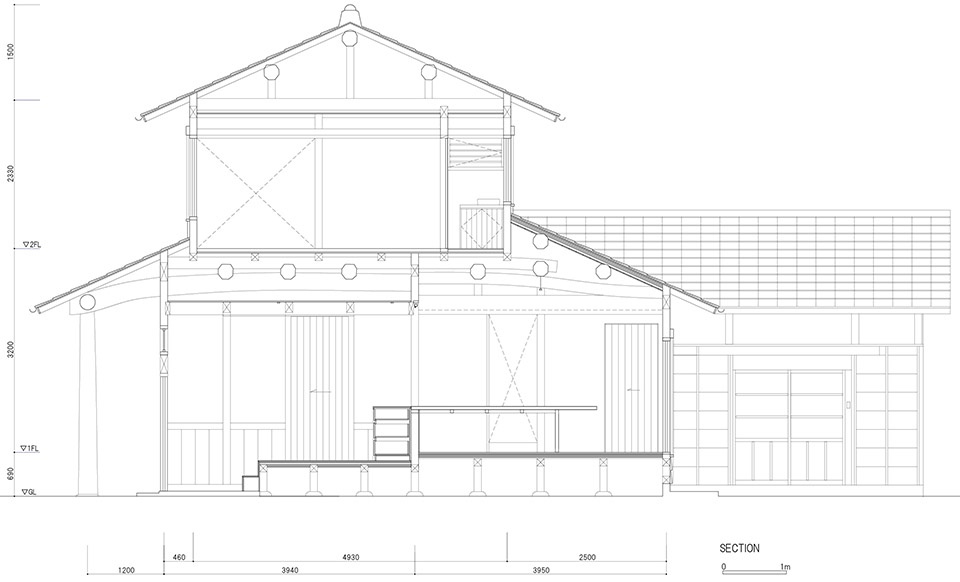 sansan kamiyama lab omoya by shushi architects