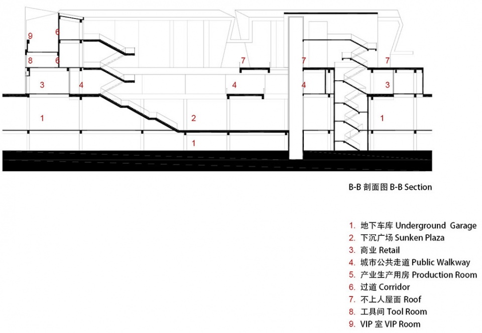 shenzhen international art design center iadc art arcade china by tanghua architect associates