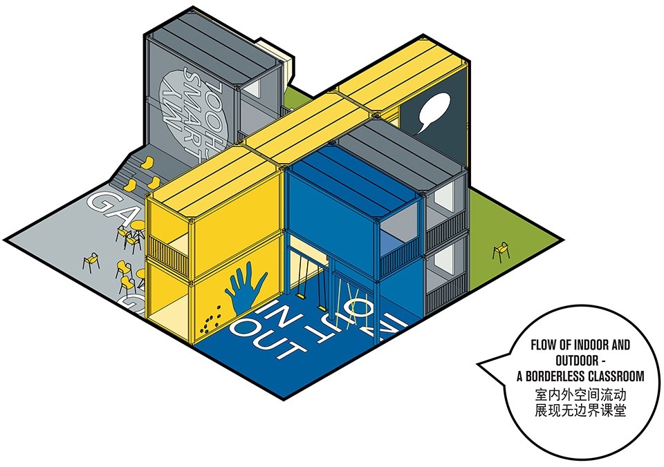 pop up campus infitity 6 by crossboundaries