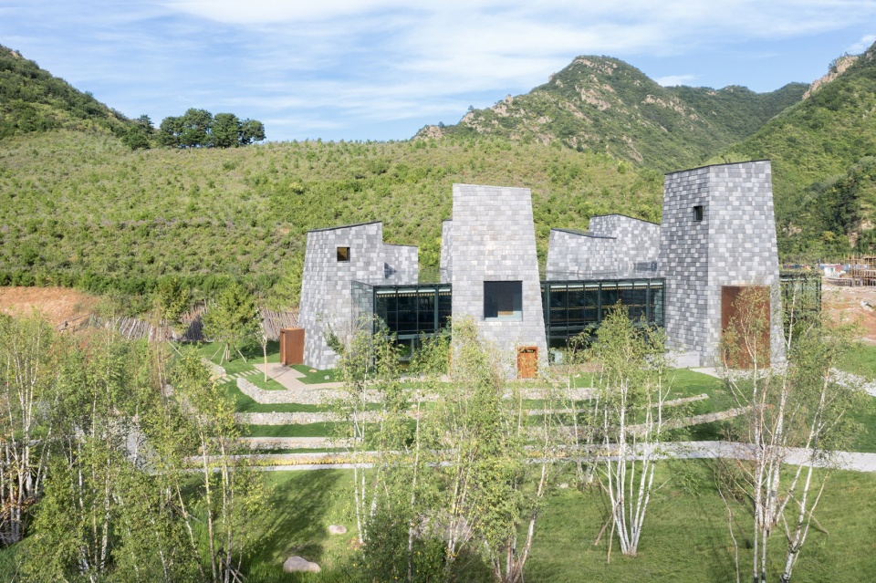 forest valley hot spring center china by blue architecture studio