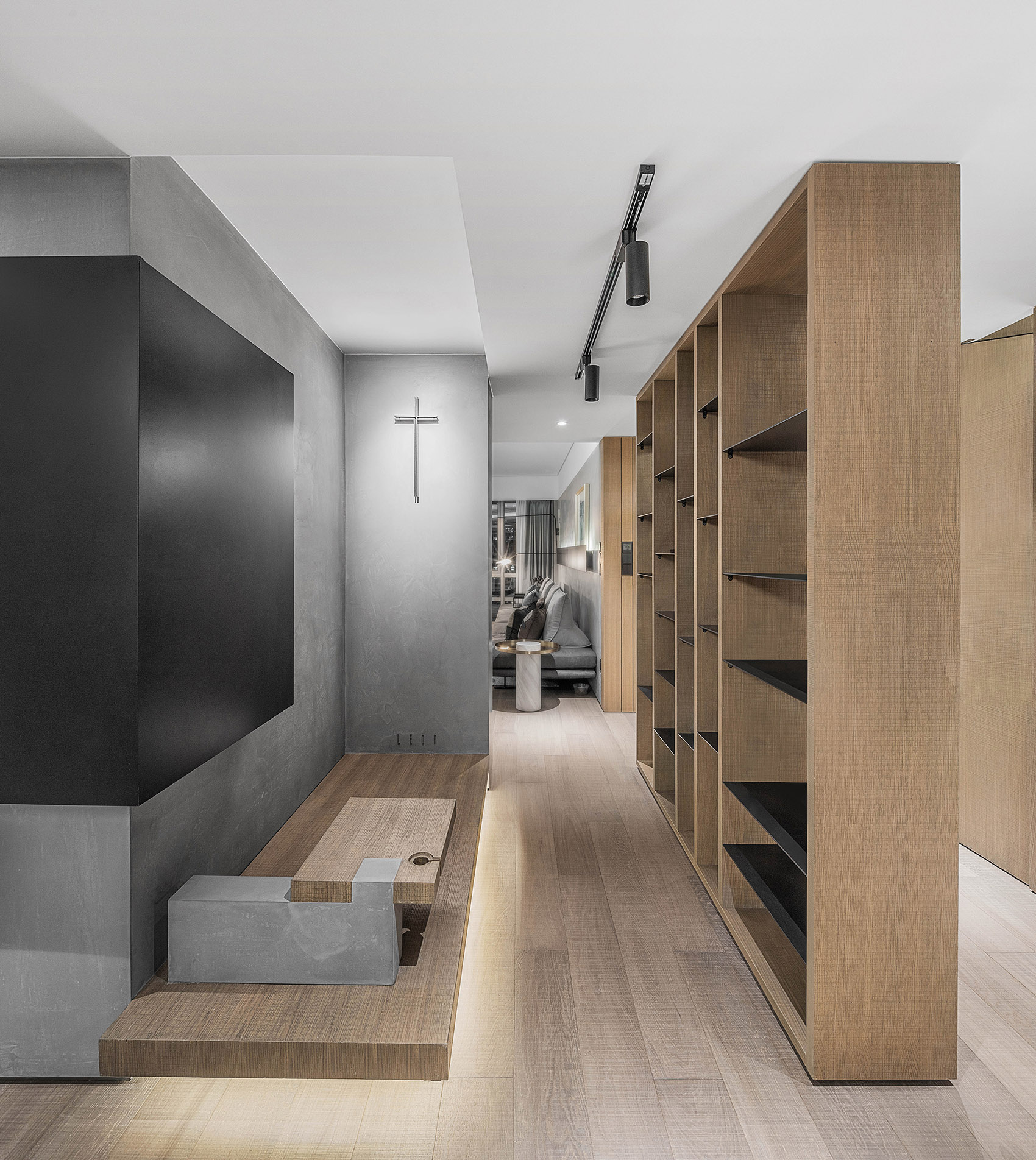 renovation of the apartment beside the huangpu river china by found architects