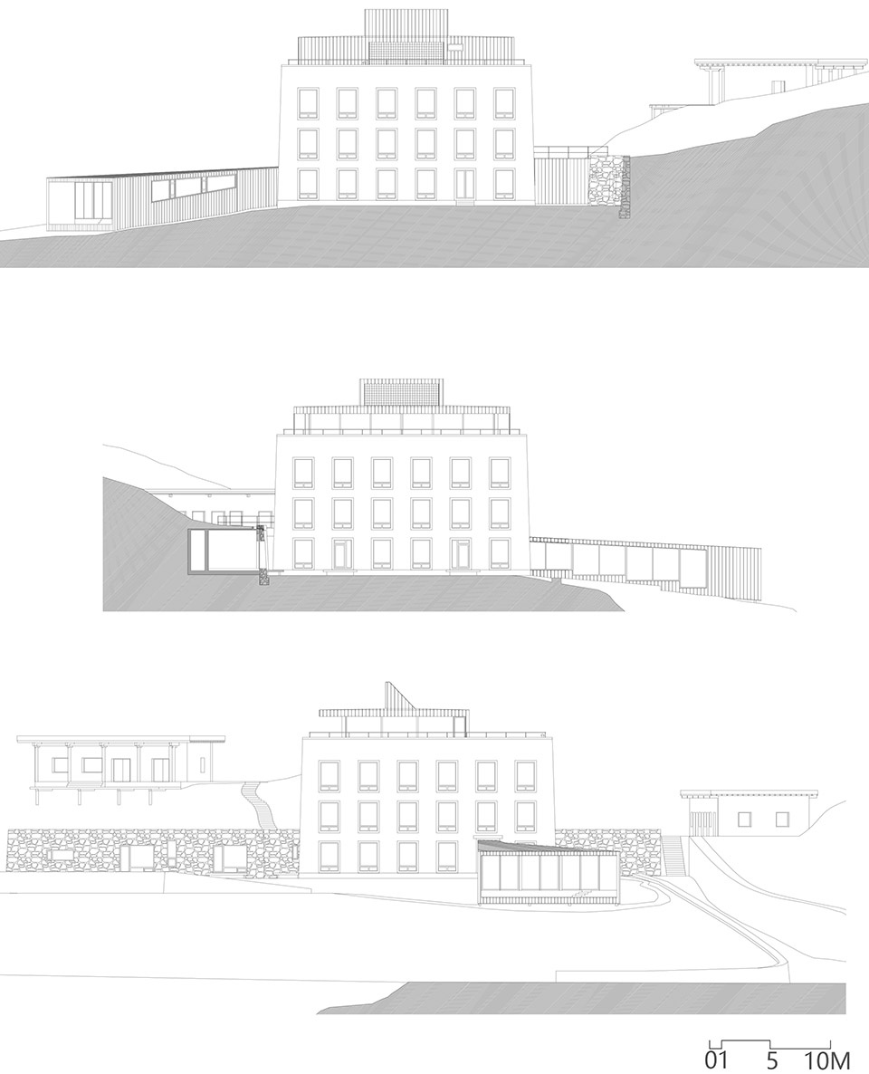 sunyata hotel in meili snow mountain china by zhaoyang architects