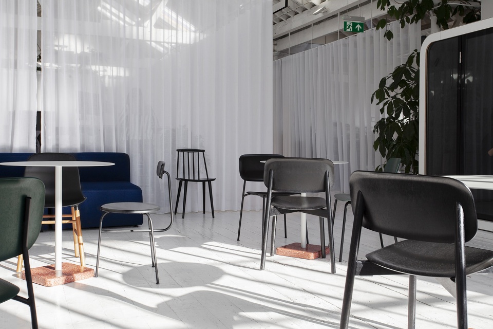 a new workplace of clippings by hut