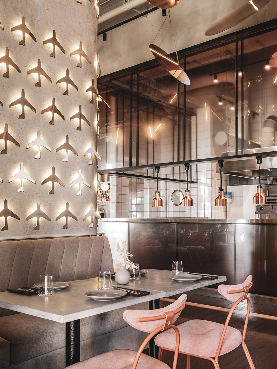 Restaurant Polyot by Asthetique