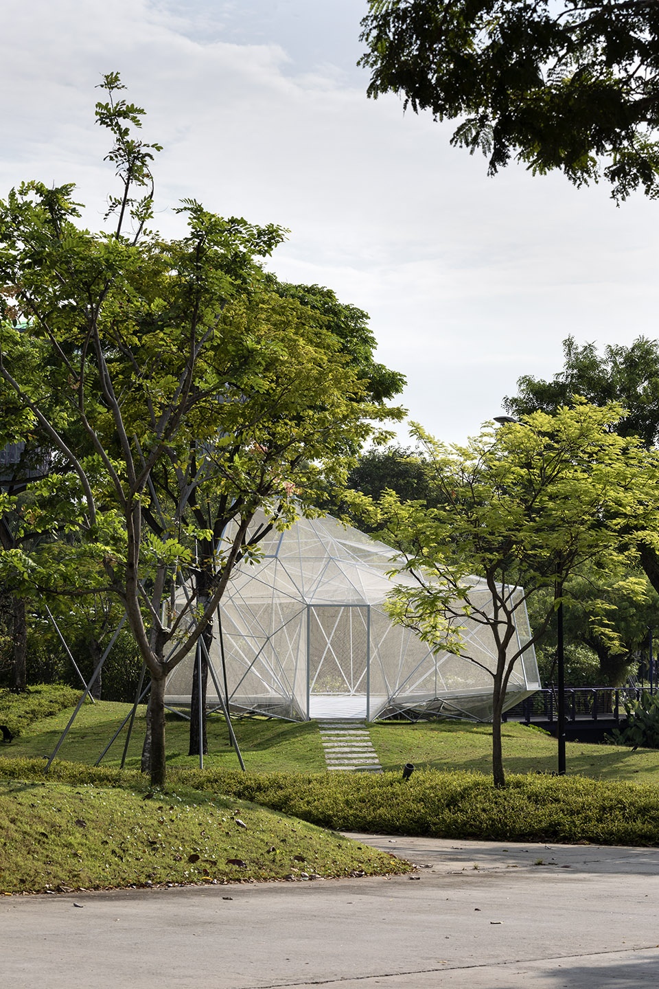 airmesh at gardens by the bay singapore by airlab