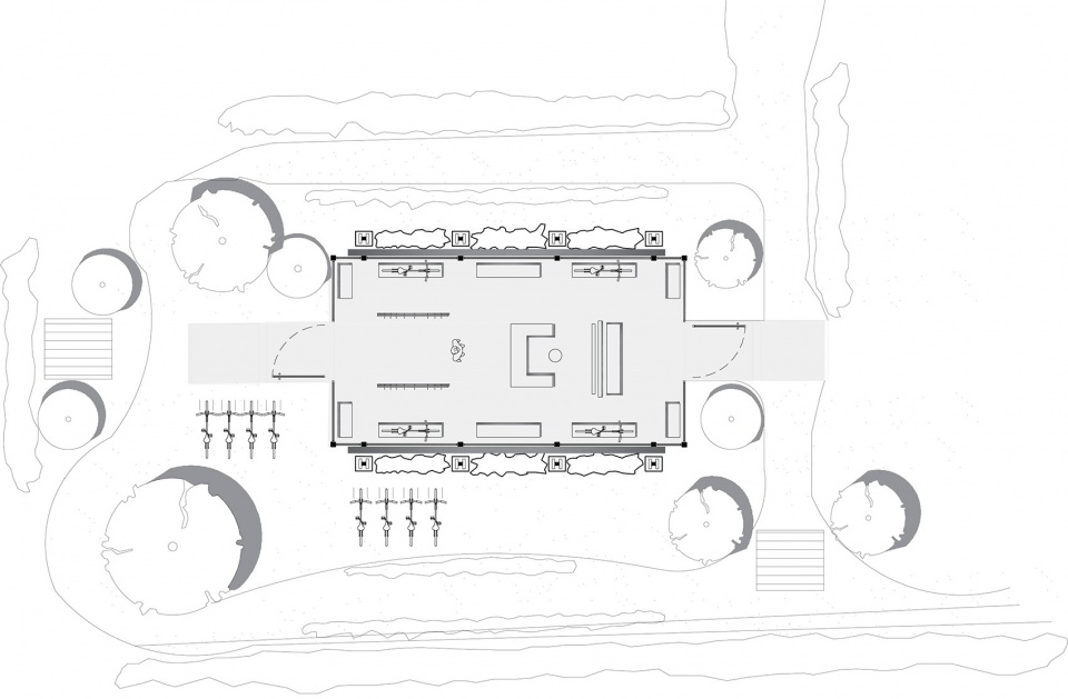 the athletic center by studio saxe
