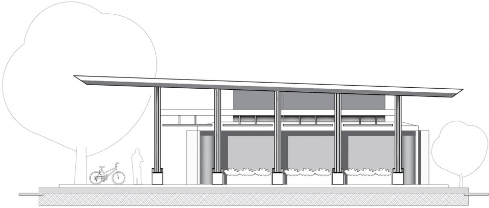 the athletic center by studio saxe