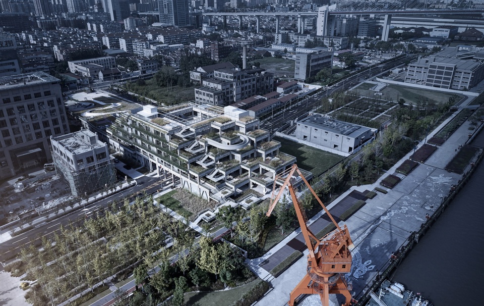 green hill regeneration of no 1500 yang shupu rd yangpu district shanghai china by tjadoriginal design studio