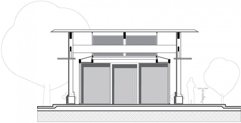 the athletic center by studio saxe