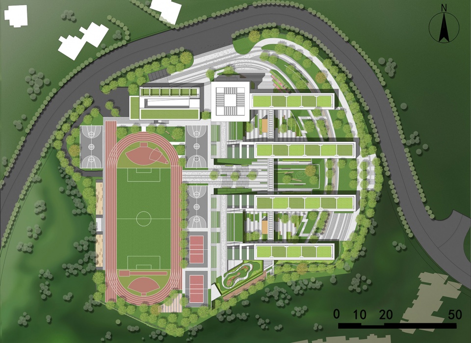 shenzhen yunhai school china by aube