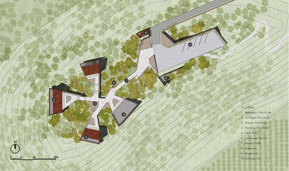 2019 asla general design award of honor yellowhorn farm park battling the threat of desertification by china construction design group