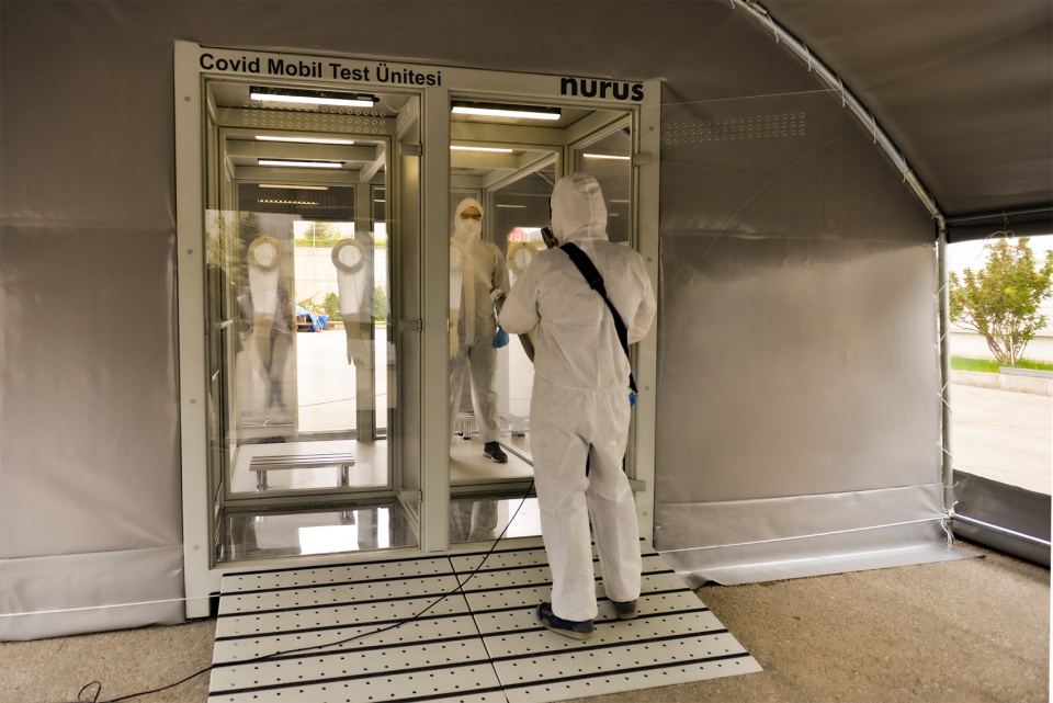covid19 mobile test unit by nurus