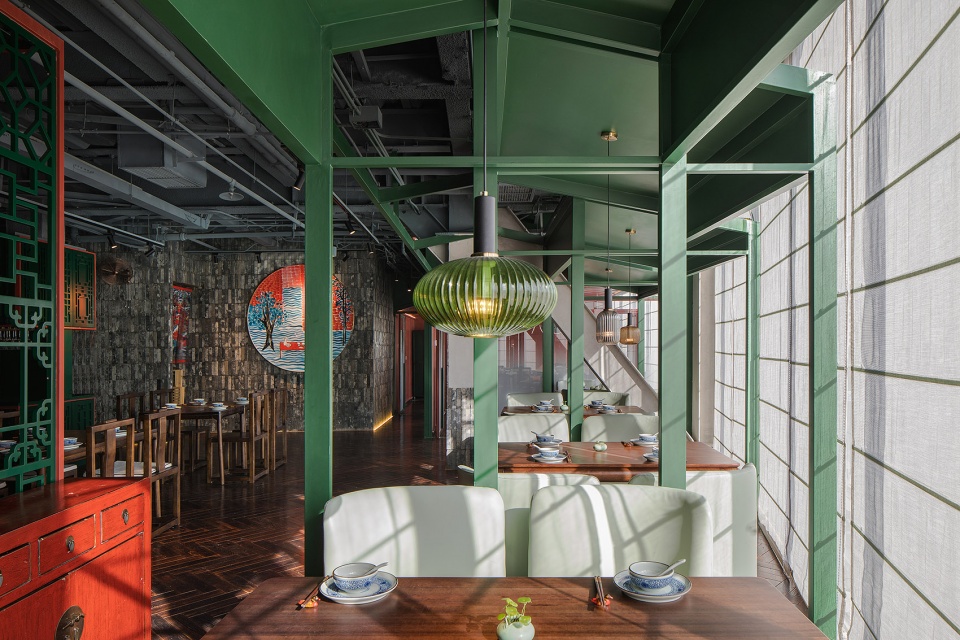 courtyard beijing restaurant china by wuxu architects